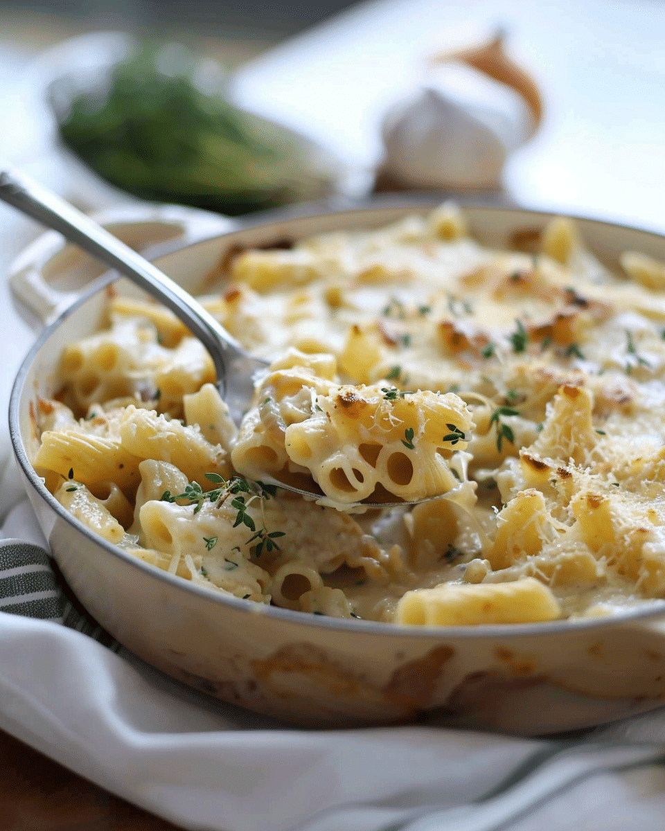 One Pot French Onion Pasta
