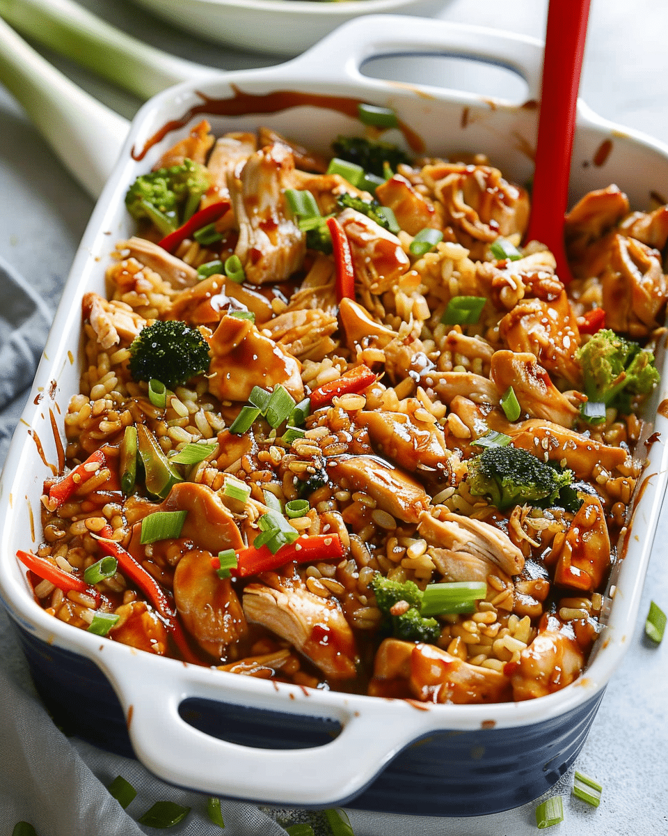 Teriyaki Chicken Casserole