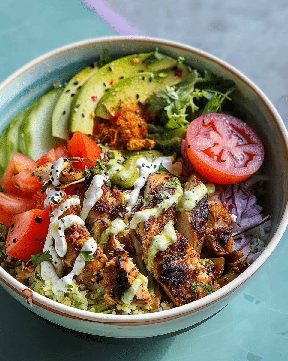 Chicken Shawarma Bowls