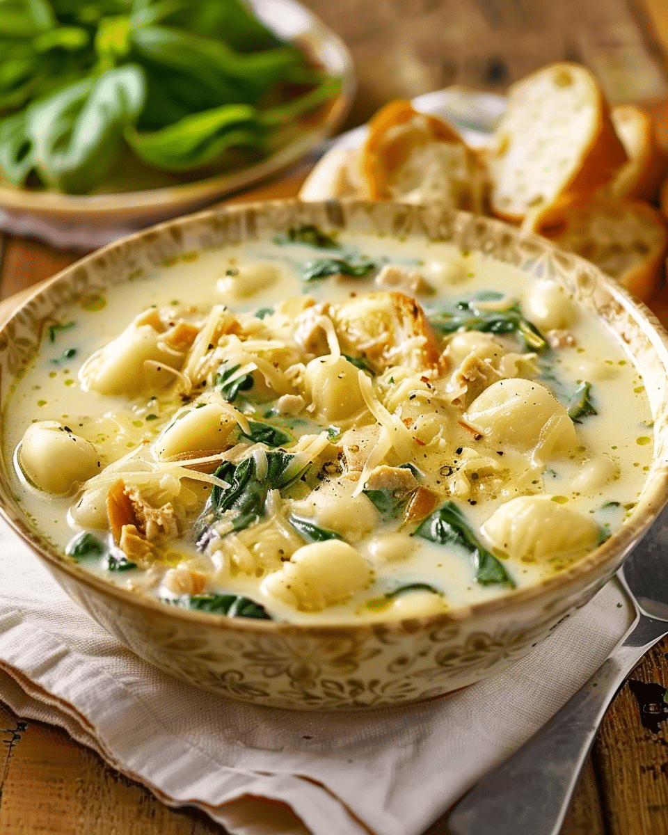 Olive Garden Gnocchi Soup