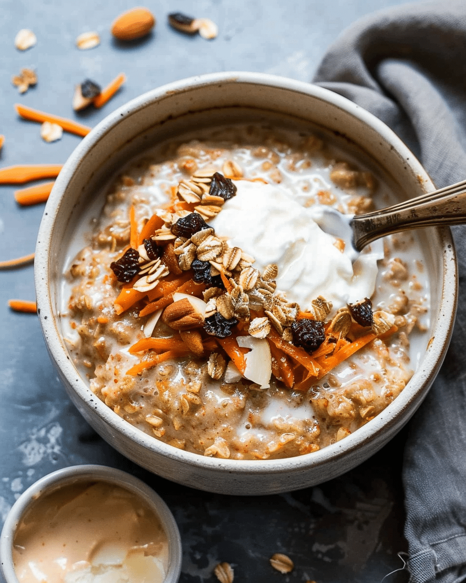 Carrot Cake Oatmeal