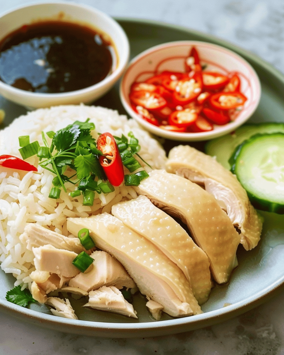 Hainanese Chicken Rice