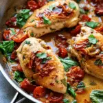 Healthy Tuscan Chicken