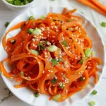 Honey Sesame Carrot Ribbon Salad
