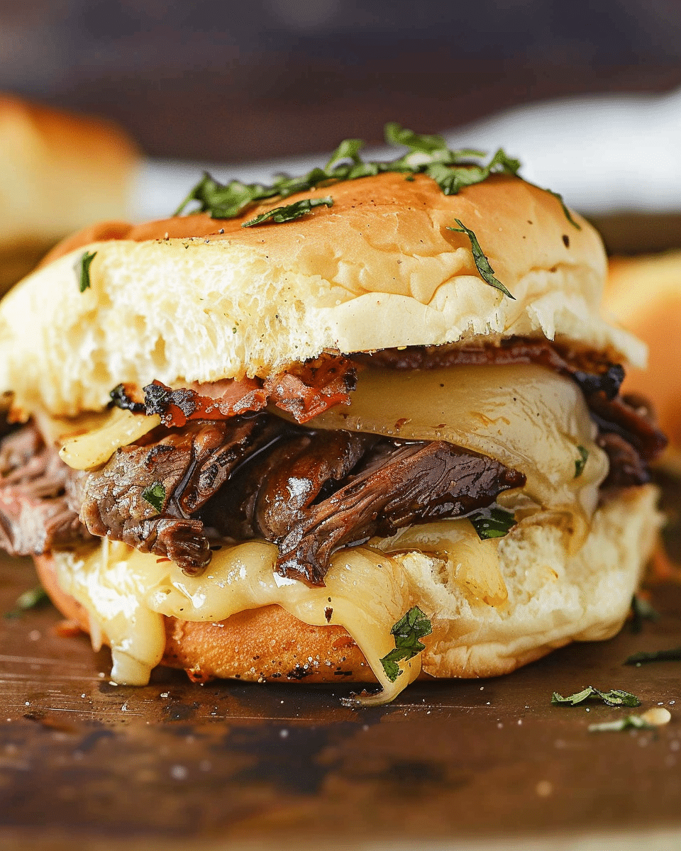 Steak and Cheese Sliders