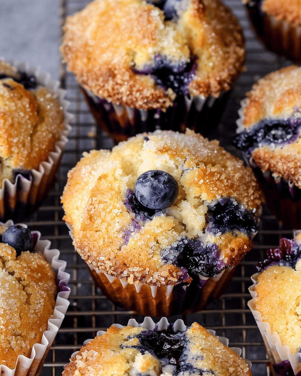 Blueberry Buttermilk Muffins