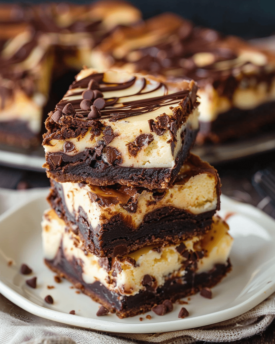 Cheesecake Brownies
