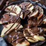 Chocolate Covered Apple Slices
