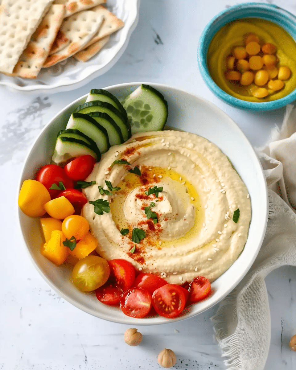 High Protein Hummus Recipe