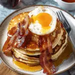Pancakes with Bacon & Eggs