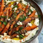 Za’atar Roasted Carrots with Feta Dip