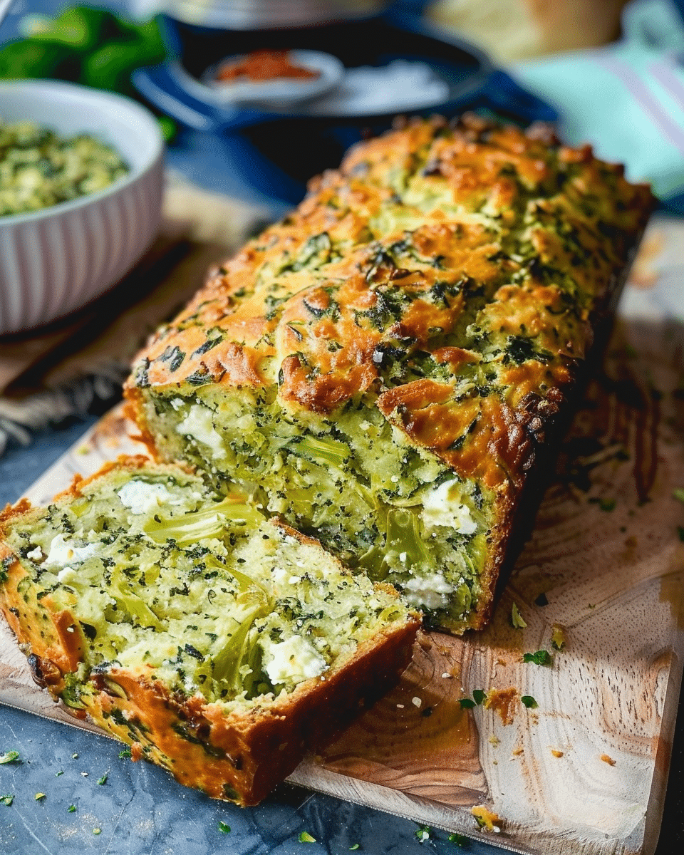 Broccoli and Feta Loaf