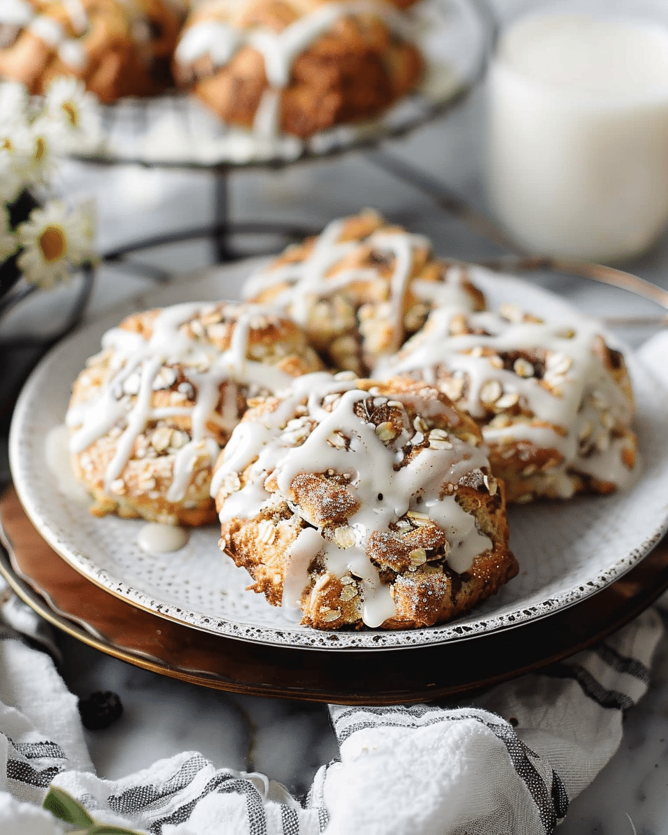 Cinnamon Bun Scones Recipe