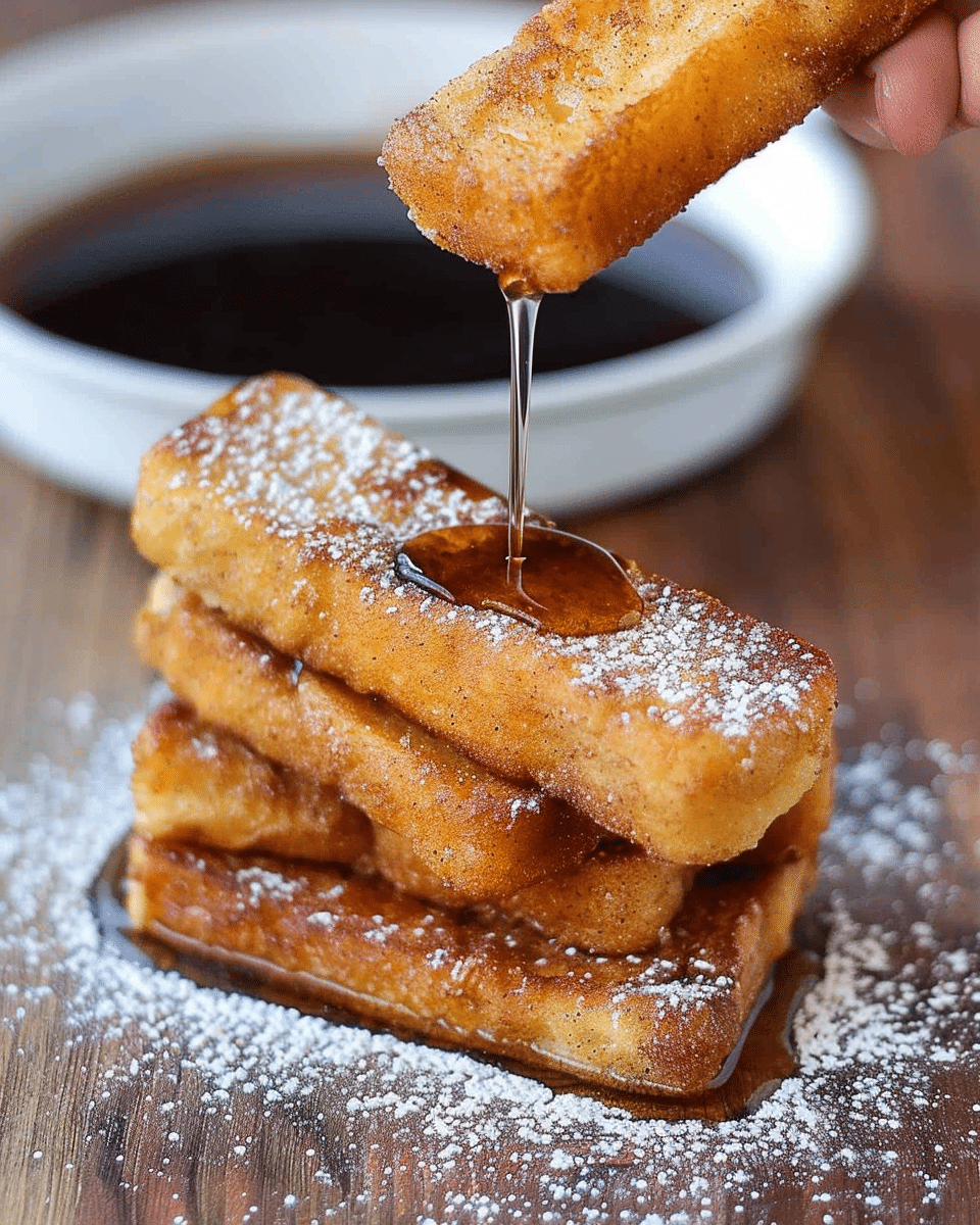 Cinnamon French Toast Sticks