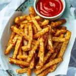 Crispy Air Fryer Jicama Fries