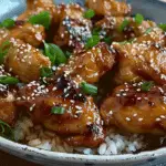 Easy Honey Ginger Sesame Chicken