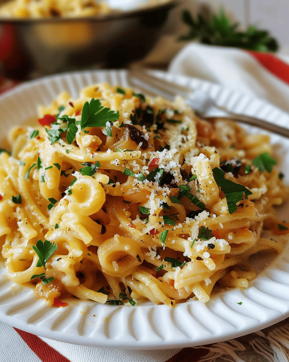 Authentic Pasta alla Boscaiola
