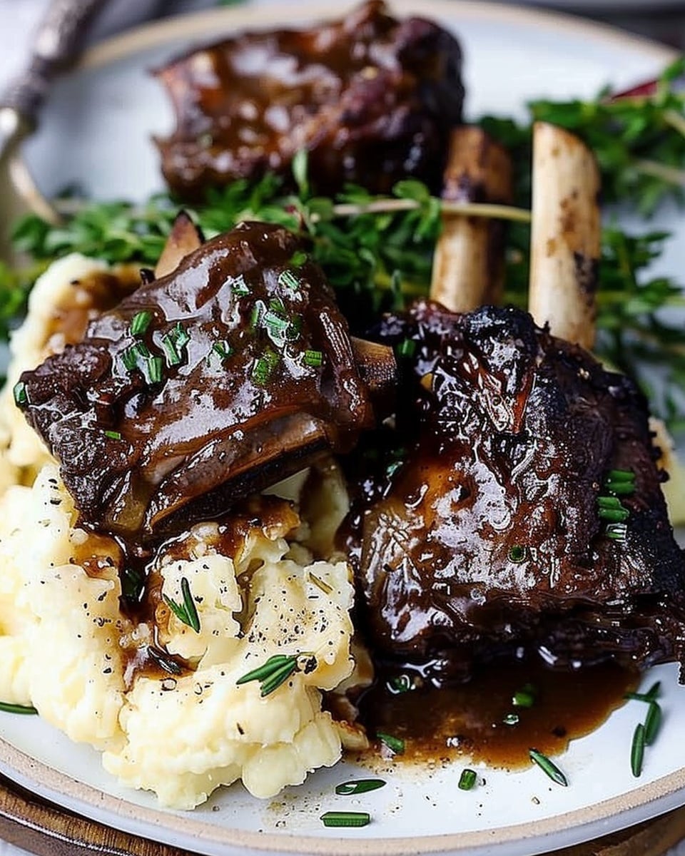 Crockpot Beef Short Ribs with Rich Gravy