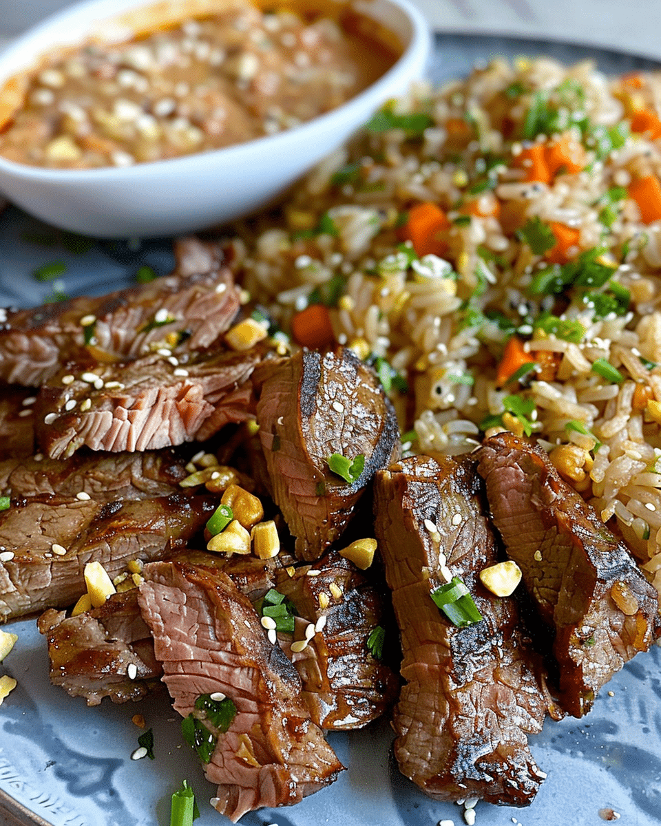 Easy Hibachi Steak with Fried Rice