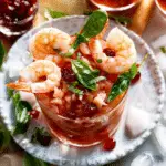 Cranberry Basil Shrimp Cocktail