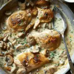 Creamy Ranch Chicken with Chanterelles