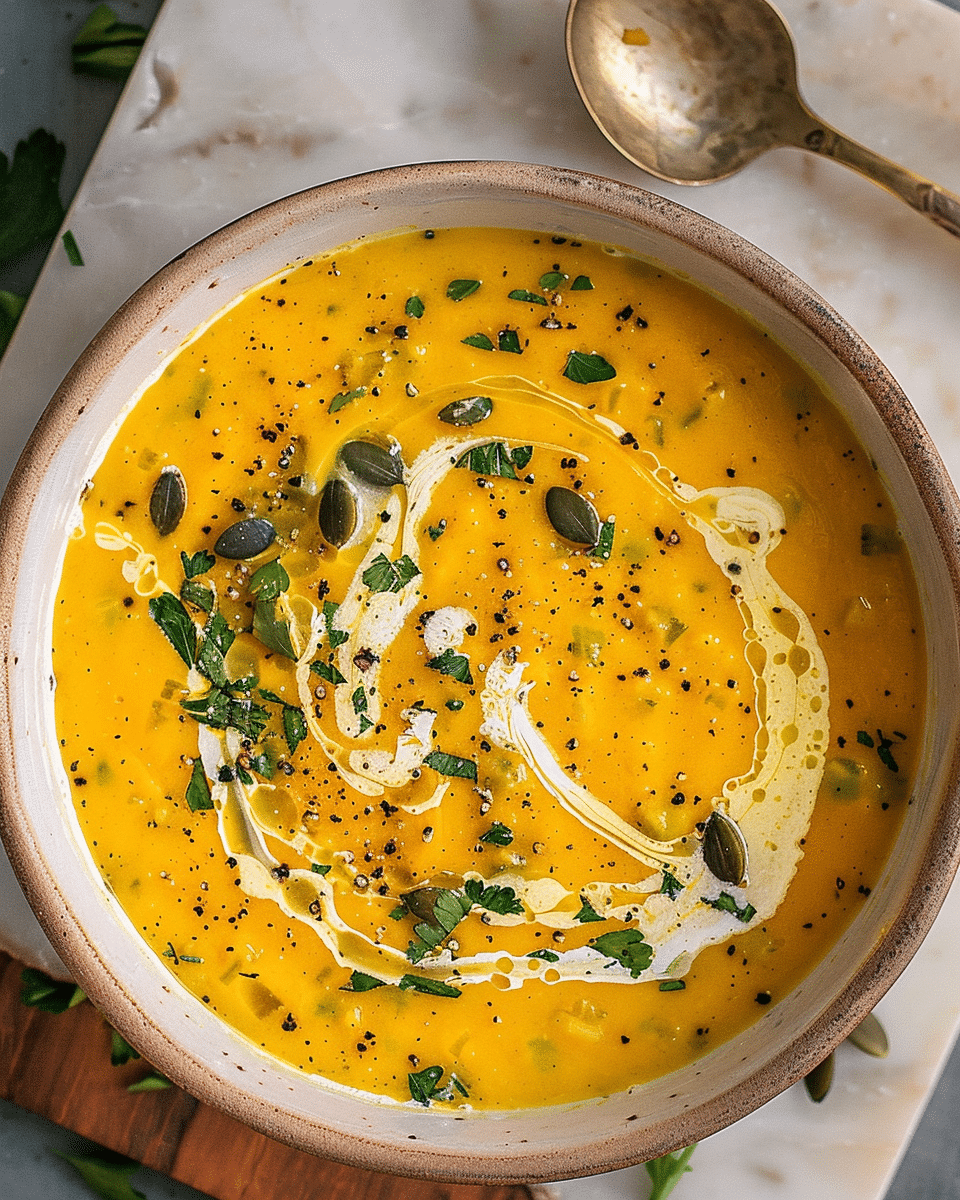 High Protein Pumpkin Soup With Cottage Cheese