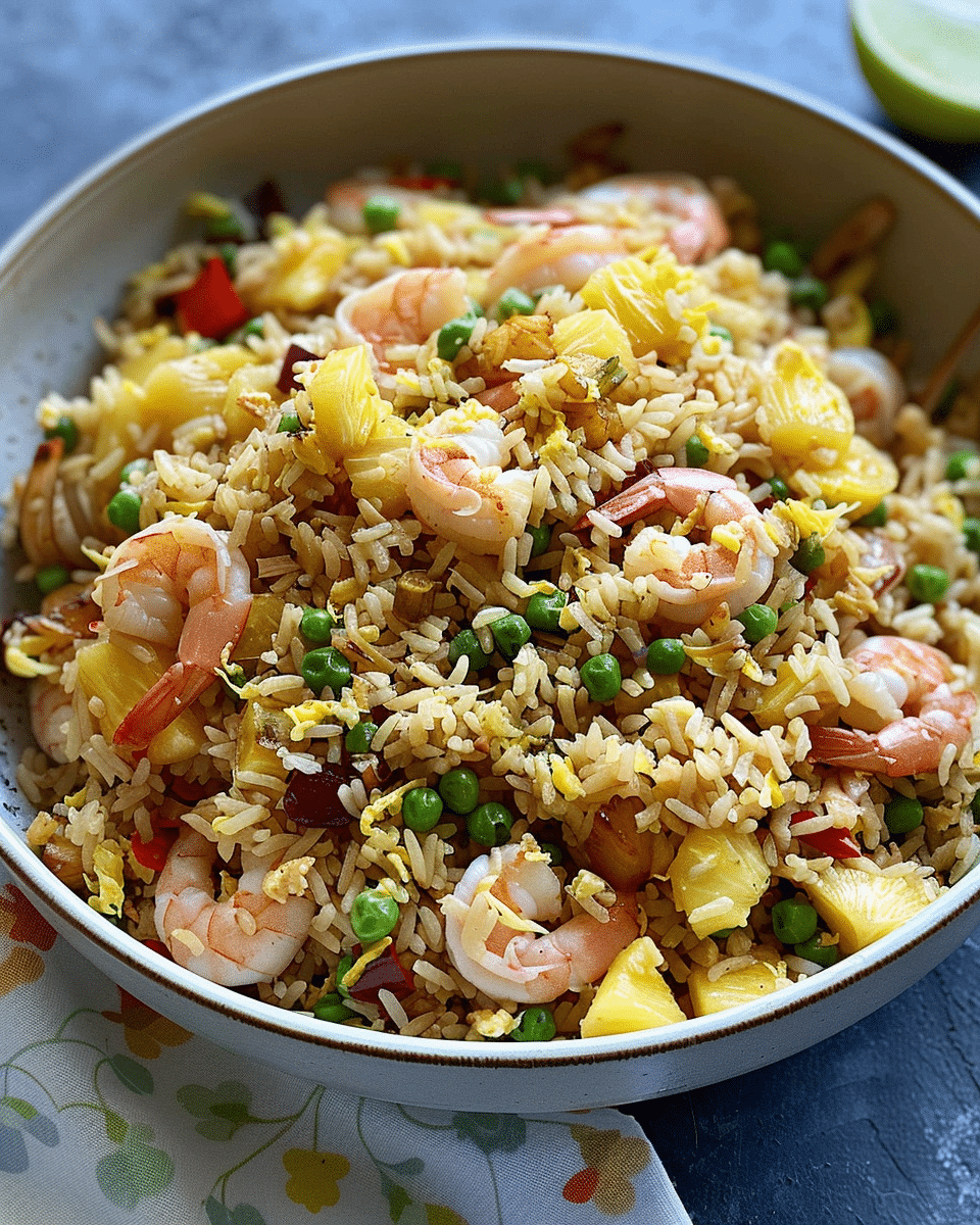Shrimp and Pineapple Fried Rice