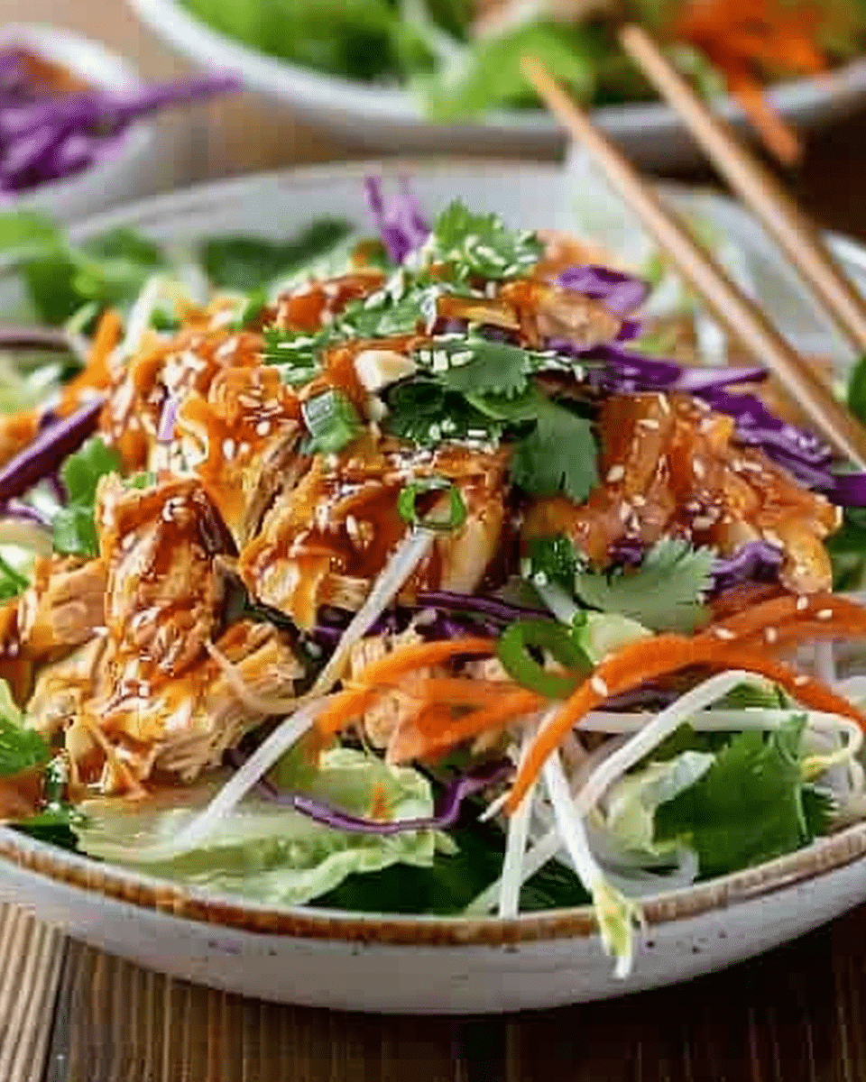 Bang Bang Chicken Salad