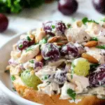 Chicken Salad with Grapes and Almonds