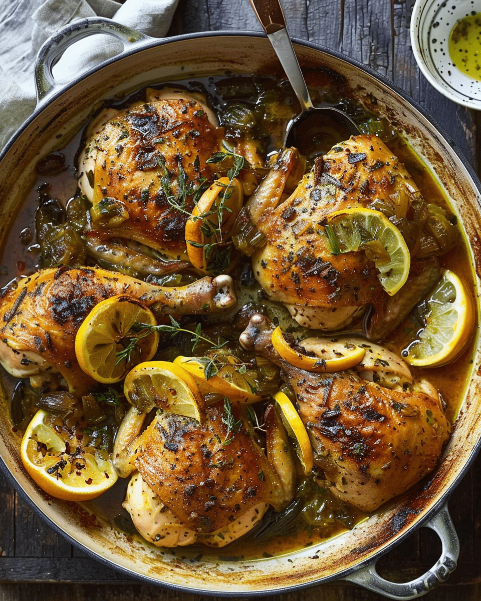 Chicken with Preserved Lemons