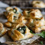 Ricotta and Spinach Puff Pastry Bites