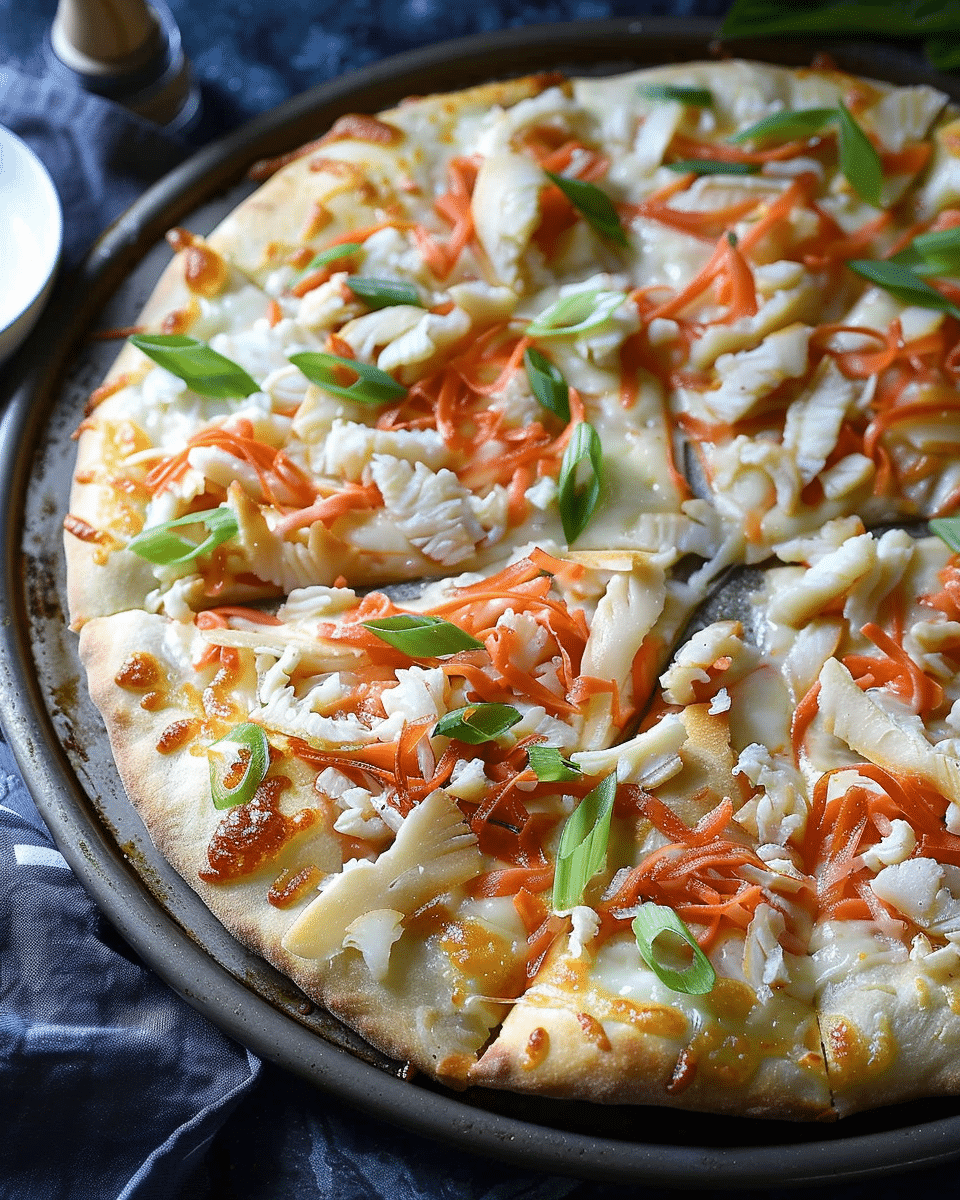 Crab Rangoon Pizza