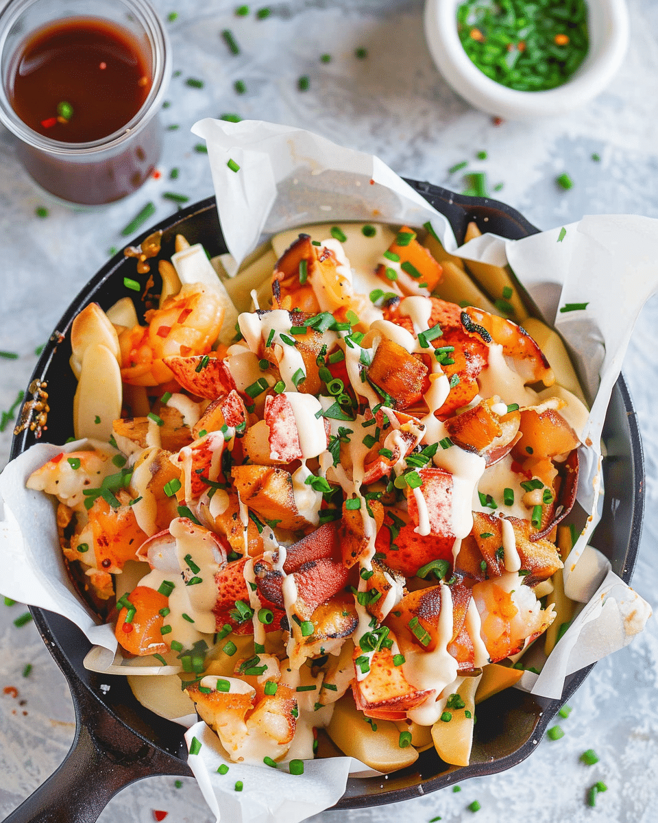 Homemade Lobster Poutine
