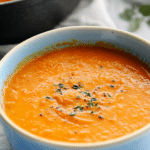 Roasted Red and Yellow Pepper Soup Recipe
