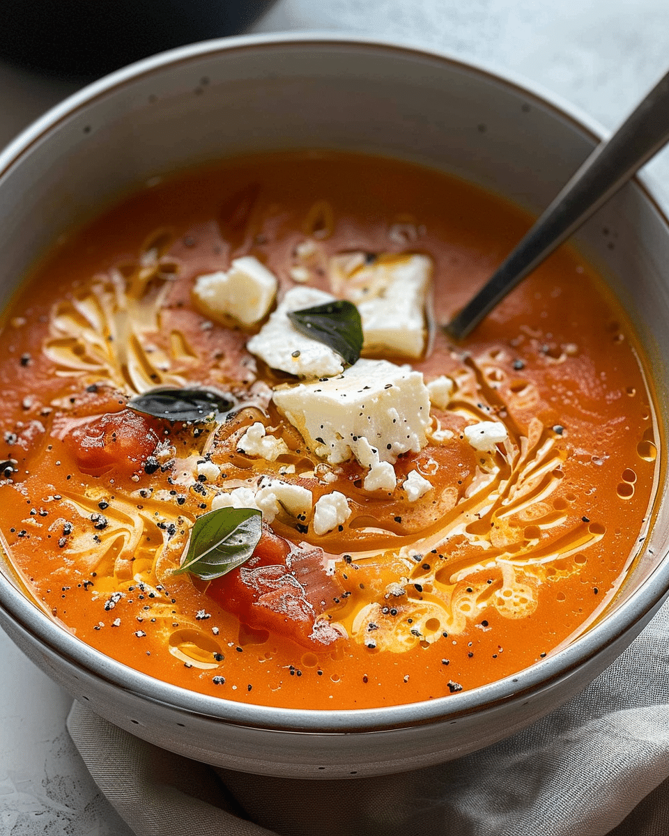 Tomato Feta Soup