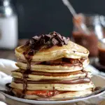 Nutella Stuffed Pancakes