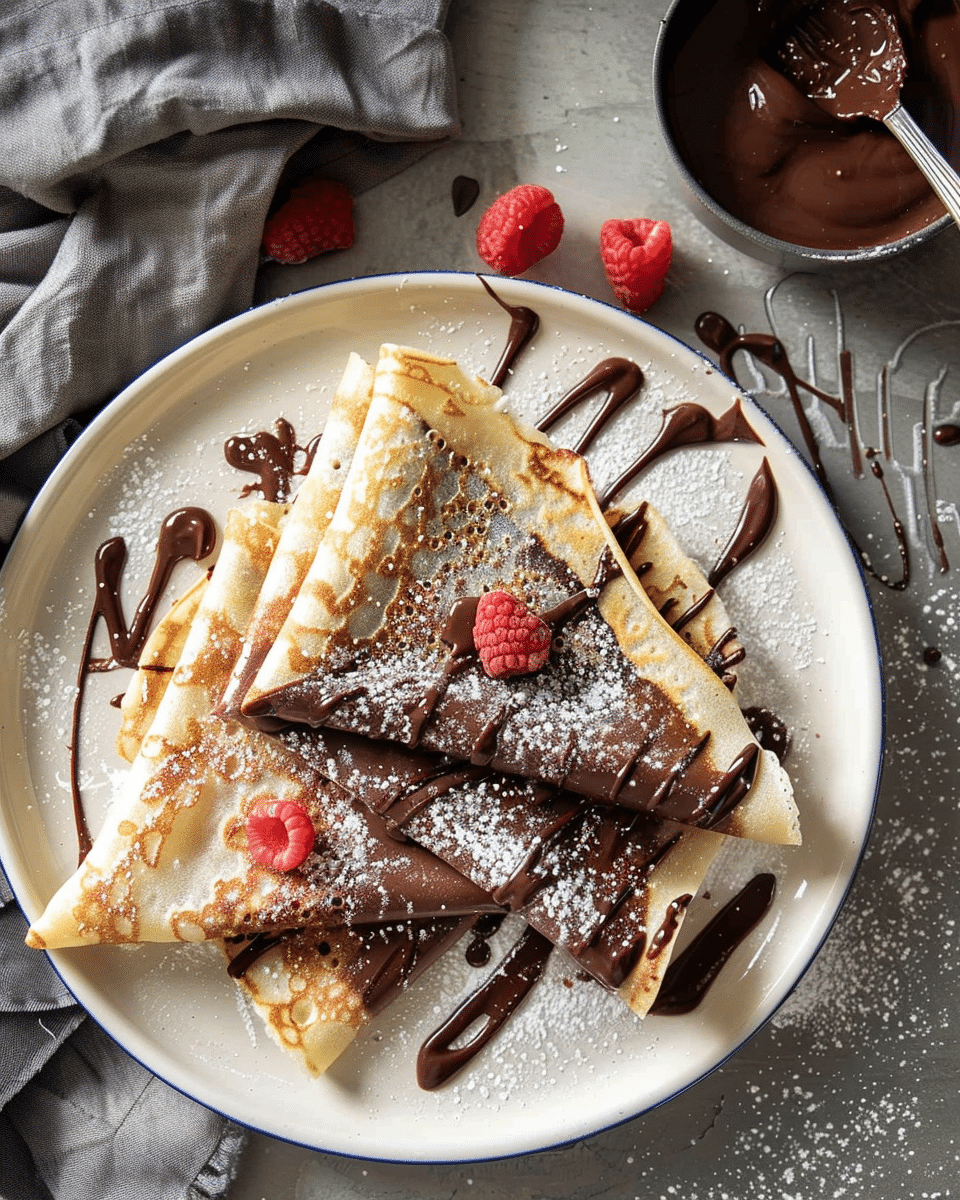 Nutella Crêpes