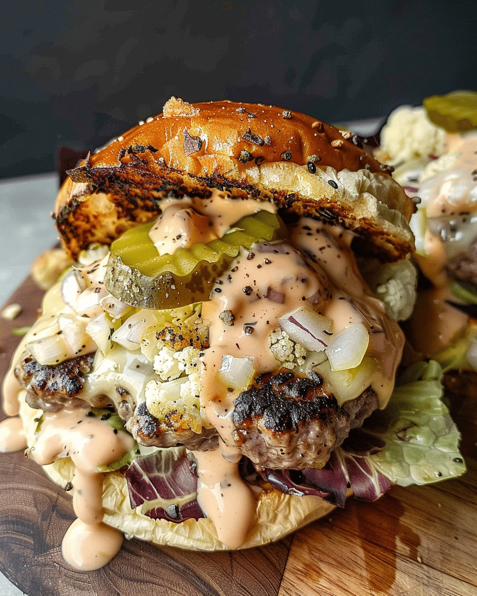 Cauliflower Flying Dutchman Burgers