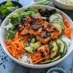 Crispy Spicy Salmon Bowls