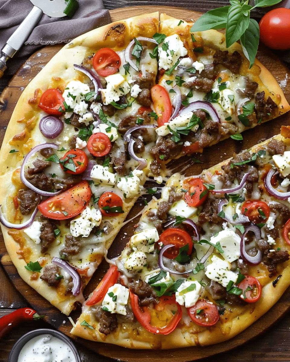 Gyro Pizza