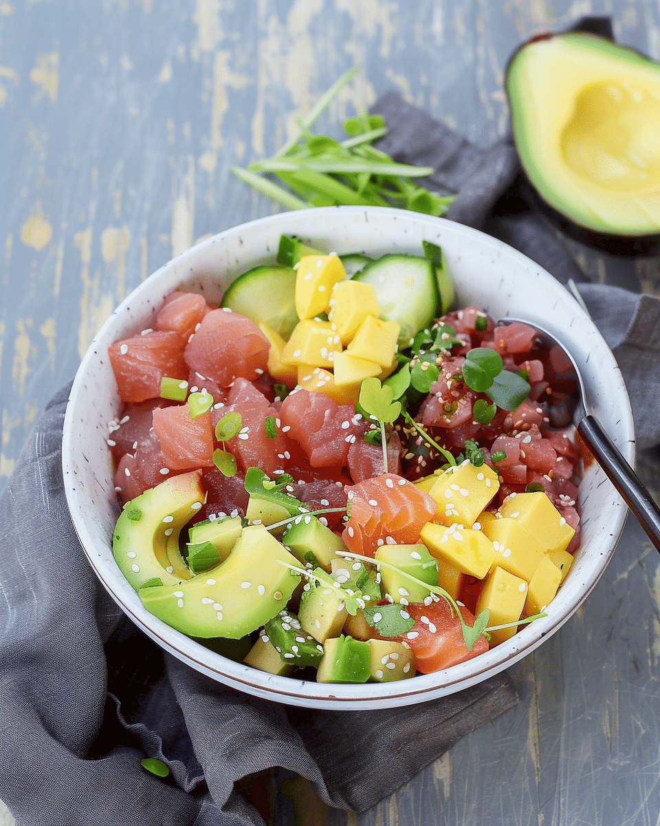 No-Cook DIY Tuna Bowls