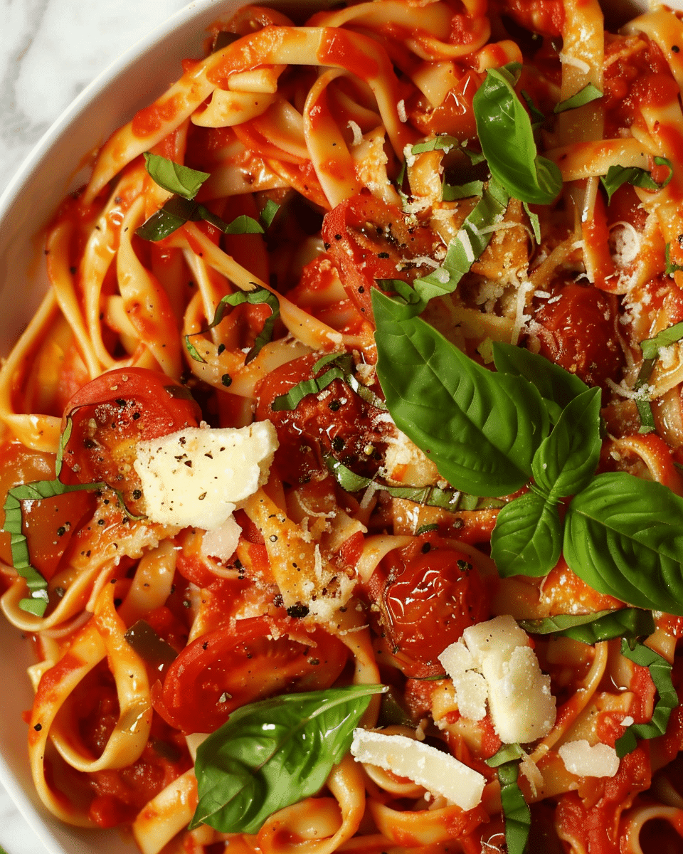 Tomato and Basil Pasta