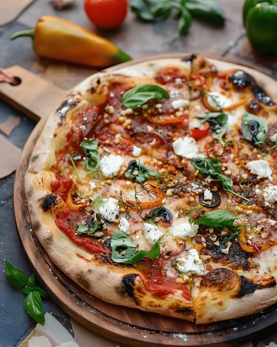 Italian Farmhouse Rustic Pizza