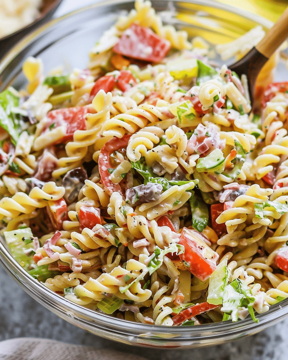Italian Grinder Pasta Salad