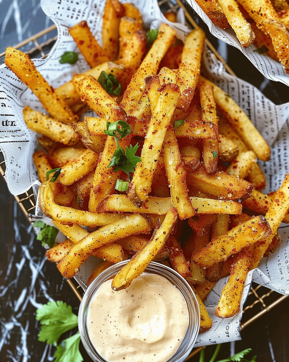 Masala Fries Recipe