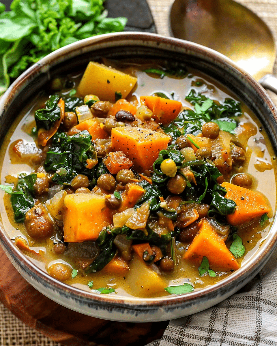 Vegetarian Stew With Sweet Potato