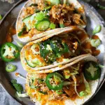 Korean Chicken Tacos