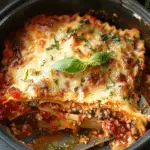 Vegetarian Slow Cooker Lasagne