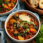 Authentic Italian Minestrone Soup