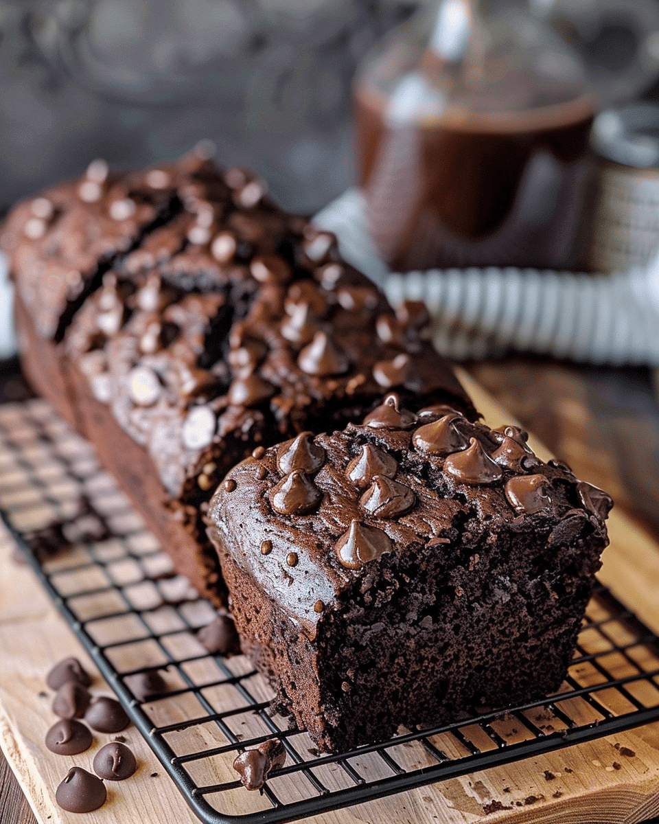 Double Chocolate Banana Bread